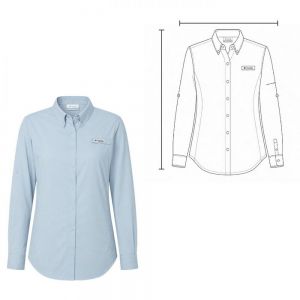 CAMISA TAMIAMI WOMEN ML COLUMBIA personalizada